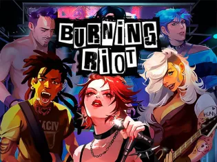 Burning Riot game cover